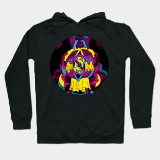 CMYK Circle of Ornament Hoodie